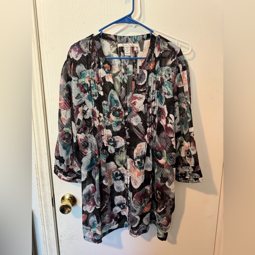 American Rag blouse- size 2X